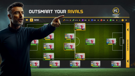 اسکرین شات 2 بازی FC Manager 25 - Football Game