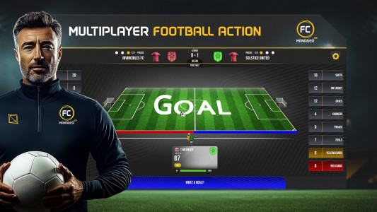 اسکرین شات 1 بازی FC Manager 25 - Football Game