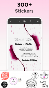 اسکرین شات برنامه Invitation Card Maker & Design 7