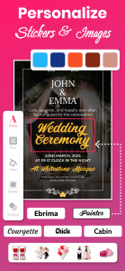 اسکرین شات 6 برنامه Invitation Card Maker & Design