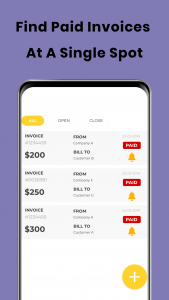 اسکرین شات برنامه Invoice maker: receipt & billing app 4