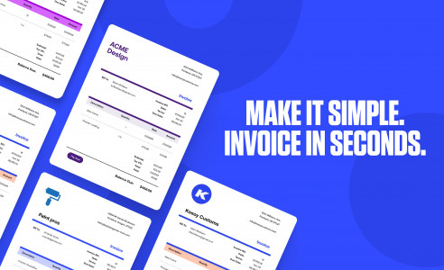 اسکرین شات برنامه Invoice2go: Easy Invoice Maker 1