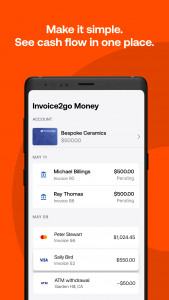 اسکرین شات برنامه Invoice2go: Easy Invoice Maker 3