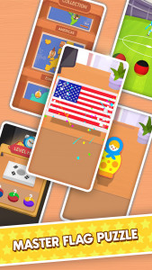 اسکرین شات بازی Drop Fit: World Flag Puzzle 4