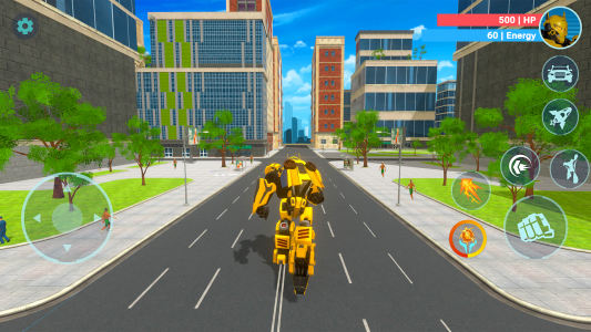 اسکرین شات بازی Robot Car Legend: Mech Battle 2