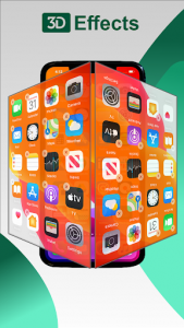 اسکرین شات برنامه Launcher For iphone 8 - iOS Launcher 13 1