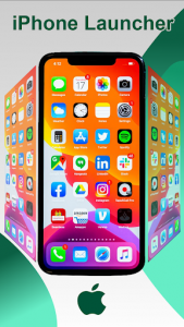 اسکرین شات برنامه Launcher For iphone 8 - iOS Launcher 13 5