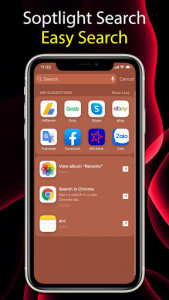 اسکرین شات برنامه Launcher iOS 14 6
