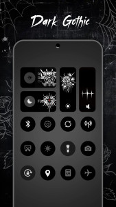 اسکرین شات 1 برنامه Control Widget - Themed Panels