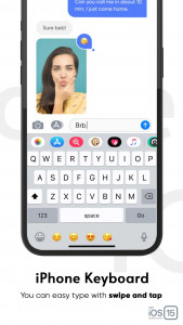 اسکرین شات برنامه iPhone Keyboard 2