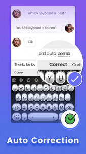 اسکرین شات برنامه Keyboard for iPhone 7