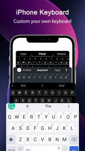 اسکرین شات برنامه iphone keyboard 1
