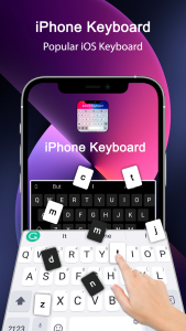 اسکرین شات برنامه iphone keyboard 4