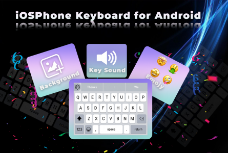اسکرین شات برنامه Ios Keyboard For Android 1