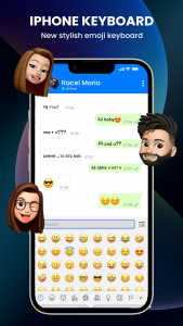 اسکرین شات 2 برنامه iPhone Keyboard
