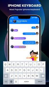 اسکرین شات 1 برنامه iPhone Keyboard