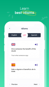 اسکرین شات برنامه Duff - Learn Languages & Speak 1