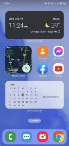 اسکرین شات برنامه Launcher and Themes 3