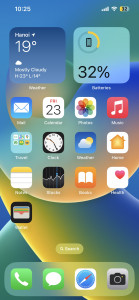 اسکرین شات برنامه Launcher iOS 16 2