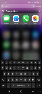 اسکرین شات برنامه iOS Launcher iPhone 15 2