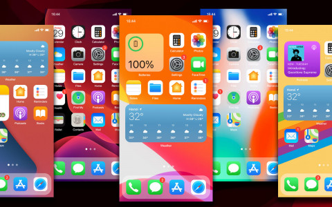 اسکرین شات 3 برنامه Launcher iPhone 15 , iOS 17