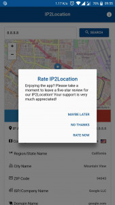 اسکرین شات برنامه IP2Location IP Locator 7