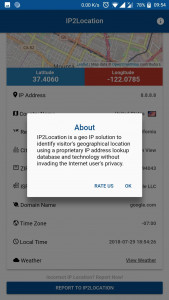 اسکرین شات برنامه IP2Location IP Locator 6