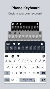 اسکرین شات برنامه Iphone keyboard 1