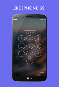 اسکرین شات برنامه iLock - Iphone Screen Lock 5
