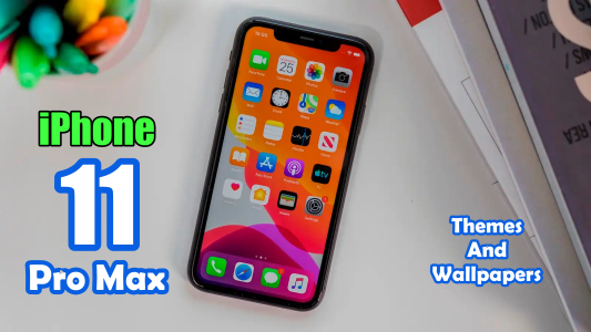 اسکرین شات 3 برنامه iPhone 11 Pro Max Launcher