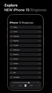 اسکرین شات برنامه Ringtone For Iphone 3