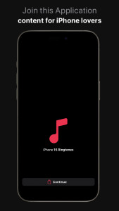 اسکرین شات برنامه Ringtone For Iphone 5