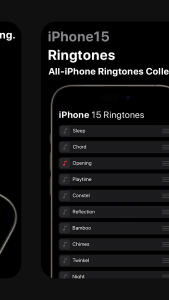 اسکرین شات برنامه Ringtone For Iphone 1