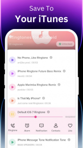 اسکرین شات برنامه iphone 14 Ringtone - Android™️ 4