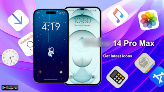 اسکرین شات 3 برنامه Themes for IOS 14 pro max