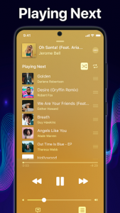 اسکرین شات برنامه iPlayer OS14: Music Free Player 2021 - EQ Player 3