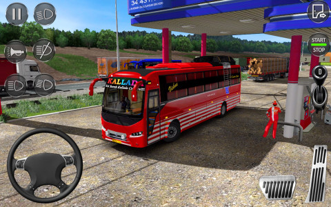 اسکرین شات بازی Infinity Bus Simulator Game 3D 3