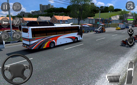 اسکرین شات بازی Infinity Bus Simulator Game 3D 1
