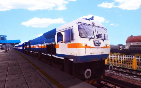 اسکرین شات بازی City Train Game 3d Driving 3