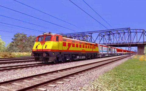 اسکرین شات بازی City Train Game 3d Driving 1