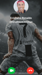 اسکرین شات برنامه Cristiano Ronaldo Video Call Fake From Ronaldo 3