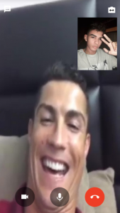 اسکرین شات برنامه Cristiano Ronaldo Video Call Fake From Ronaldo 1