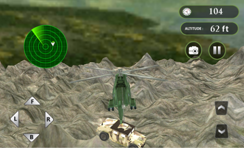 اسکرین شات بازی Real Helicopter 2