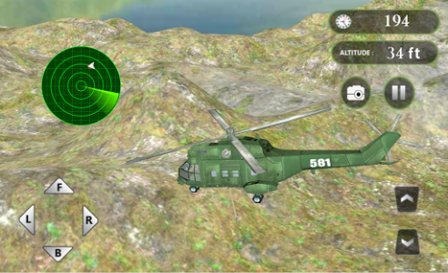 اسکرین شات بازی Real Helicopter 6