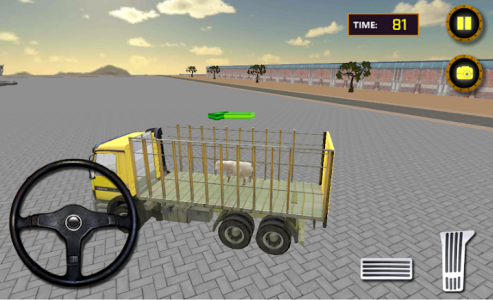 اسکرین شات بازی Farm Animals Transporter Truck 4