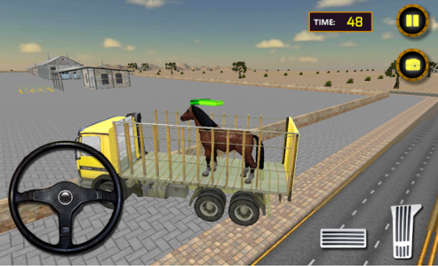 اسکرین شات بازی Farm Animals Transporter Truck 6