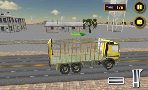 اسکرین شات بازی Farm Animals Transporter Truck 5