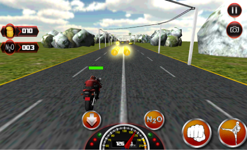 اسکرین شات بازی Motor Bike Death Racer: Attack 2