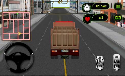 اسکرین شات بازی City Streets Sweeper Service 6