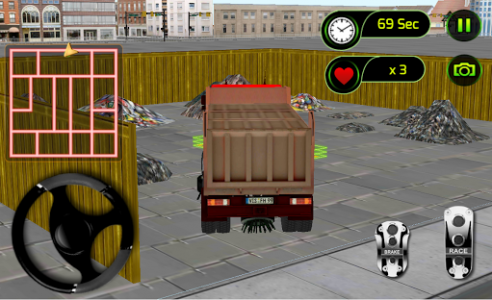 اسکرین شات بازی City Streets Sweeper Service 3